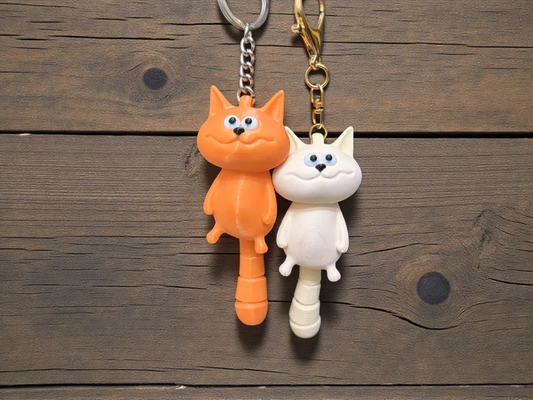 猫キーホルダー